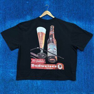 Budweiser “We Feature Budweiser Preferred Everywhere” Graphic T-Shirt Size 2XL